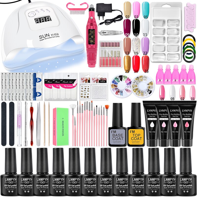 Nagel Set mit UV Lampe / Minikauf.ch