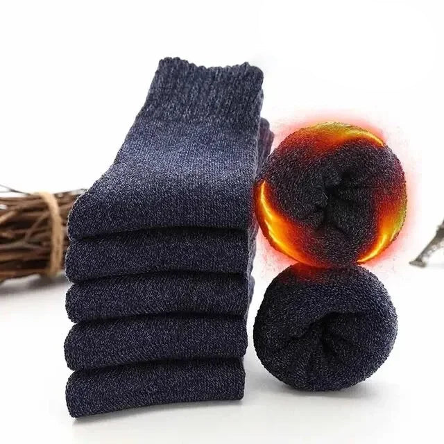 5 Paar Kaschmir Wollsocken / Minikauf.ch
