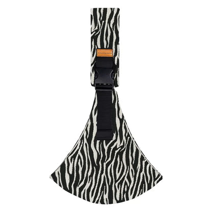 Ergonomischer Baby Tragegurt – Verstellbar & Kompakt, Zebrastreifen / Minikauf.ch