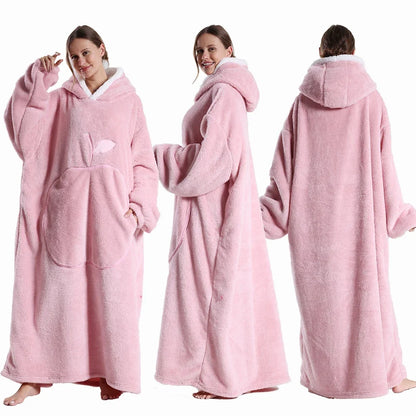 Flauschiger Plüsch Kapuzenpullover / Minikauf.ch