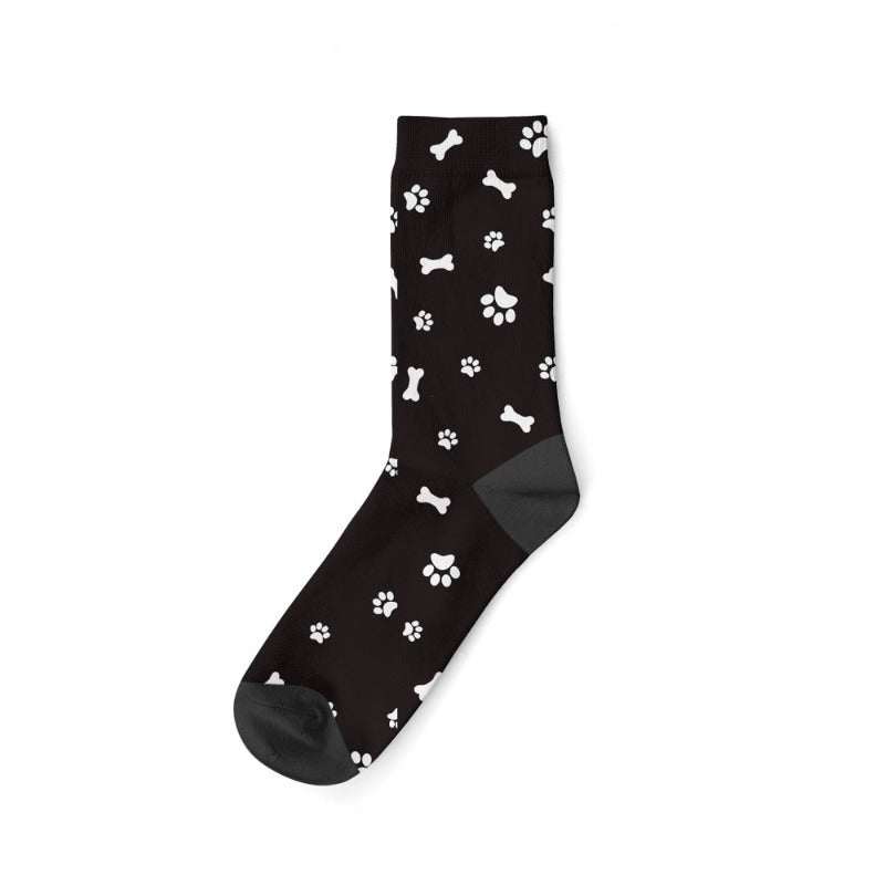 Personalisierte Socken mit Foto, schwarz / Minikauf.ch