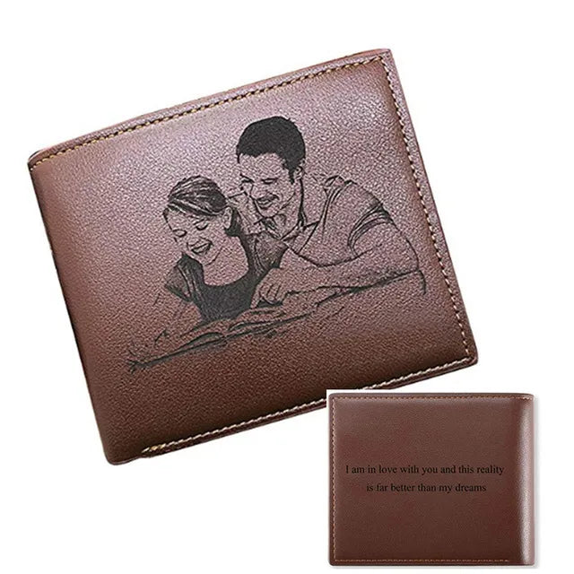 Personalized Wallet with Photo & Text