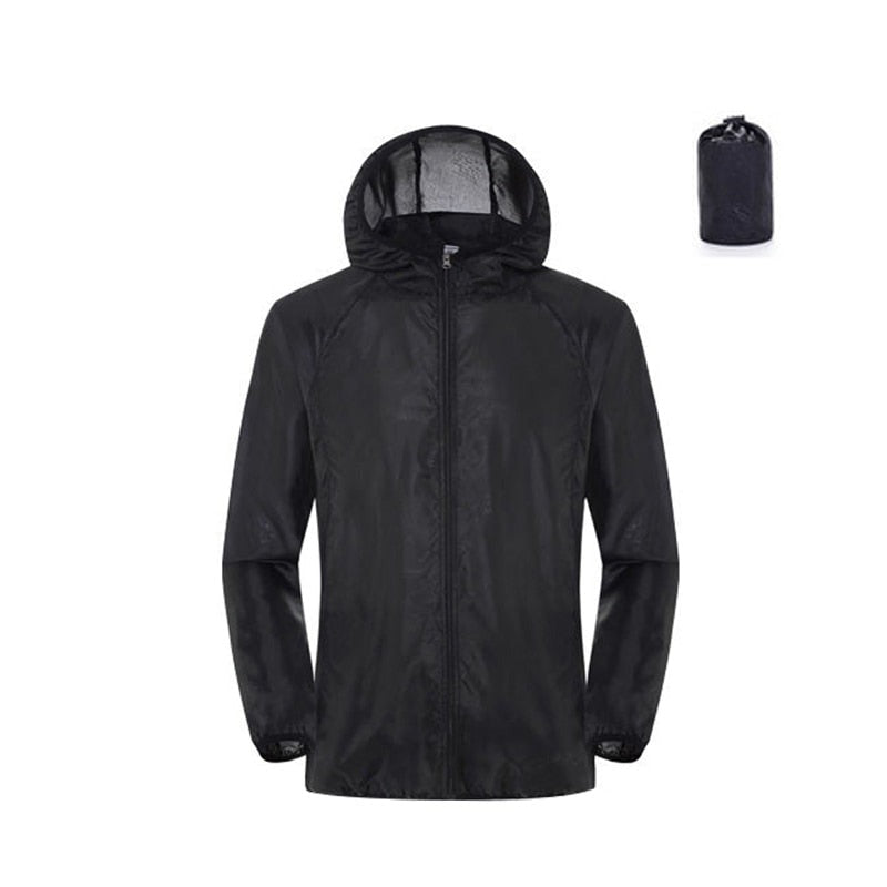 Waterproof Rain & Wind Jacket with Pocket