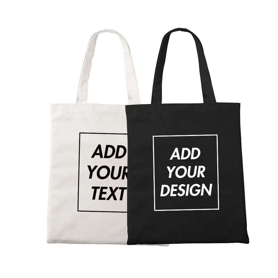 Personalisierte Tasche mit individuellem Textdruck oder Foto / Minikauf.ch
