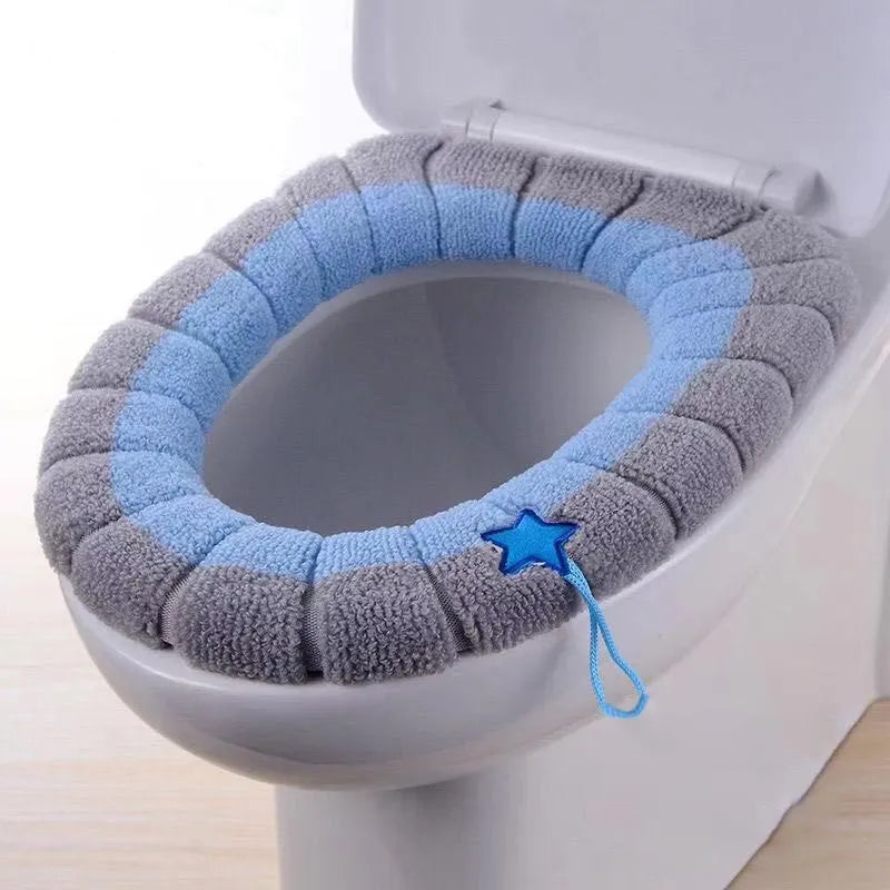 Weiche WC-Toilettensitzabdeckung, Blau / Minikauf.ch