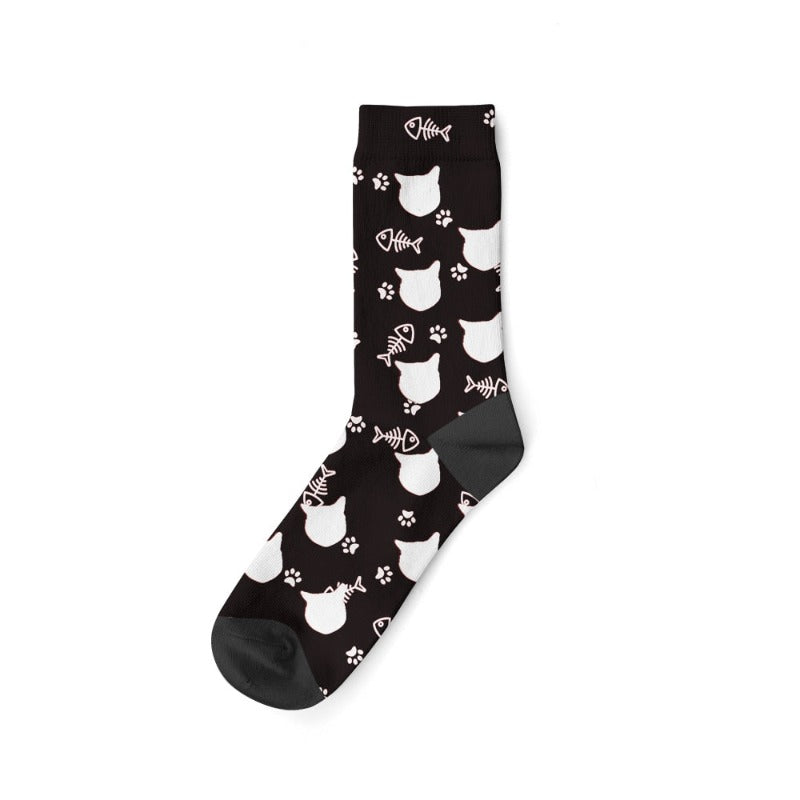 Personalisierte Socken mit Foto, schwarz / Minikauf.ch