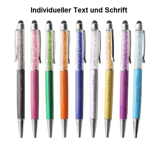 Kugelschreiber graviert mit Text / Minikauf.ch