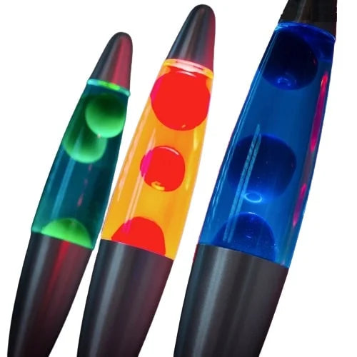 LED Lavalampe, Magmaleuchte, Rot, Grün, Blau / Minikauf.ch