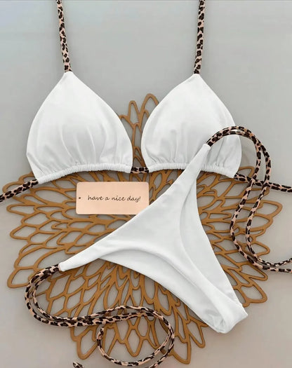 Leoparden Bikini für Damen