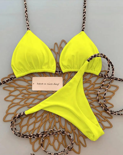 Leoparden Bikini für Damen