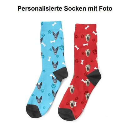 Personalisierte Socken mit Foto / Minikauf.ch