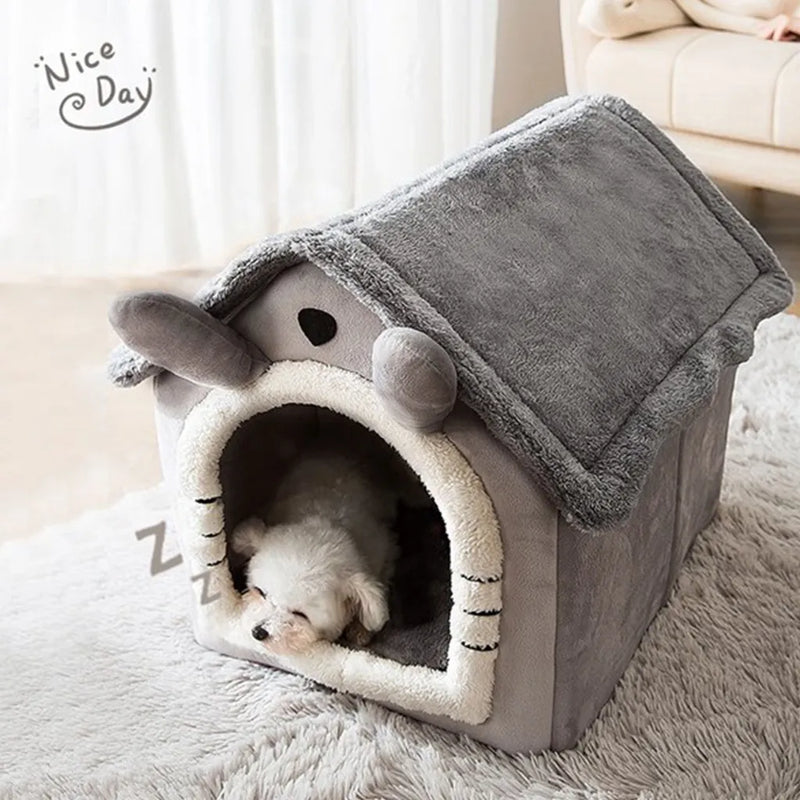 Foldable Dog House Cat Dog Bed