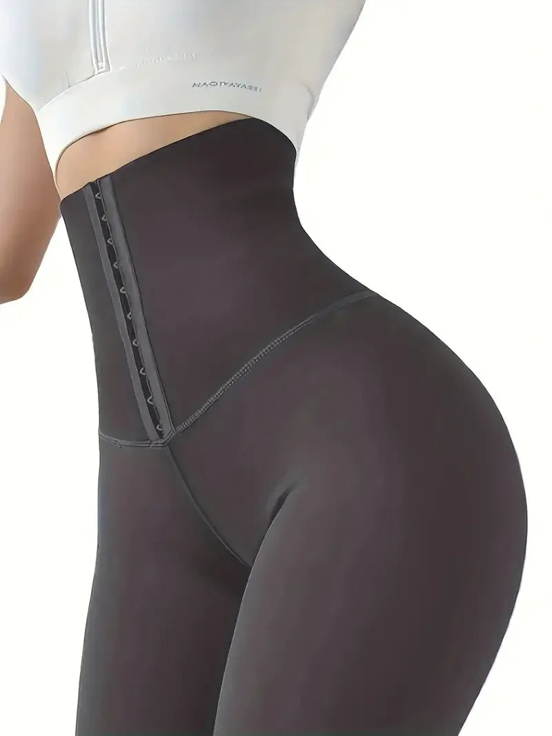 Fitness Korsett Leggins, grau / Minikauf.ch