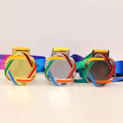 Personalisierte Sportmedaillen mit Logo – Gold Silber Bronze / Minikauf.ch