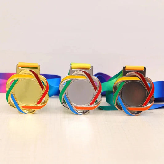 Personalisierte Sportmedaillen mit Logo – Gold Silber Bronze / Minikauf.ch