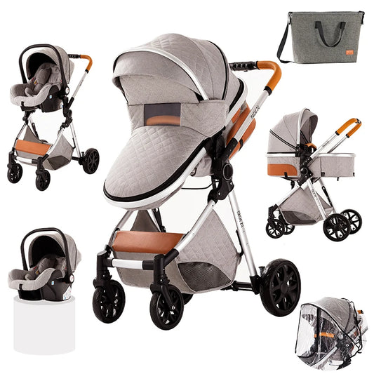 Kinderwagen mit Babyschale / Minikauf.ch