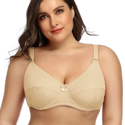 Bügel-BH Plus Size – Vollcup & Minimizer, Beige / Minikauf.ch