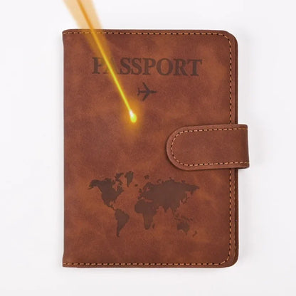 Personalized Passport Holder with Name & RFID Protection