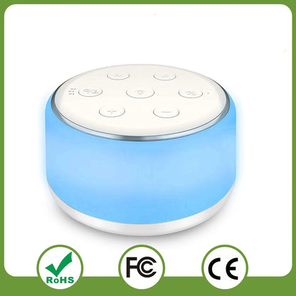 Weisses Rauschen Baby Schlafmaschine – 34 Sounds & Nachtlicht / Minikauf.ch