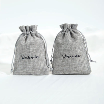 100 Stück Jute Geschenkbeutel mit Logo personalisierbar / Minikauf.ch