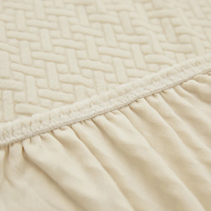 Stretch Jacquard Sofabezug - 1-5 Sitzer & Ecksofa / Minikauf.ch