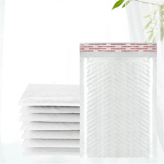 100 Stück Luftpolstertaschen Weiss / Minikauf.ch
