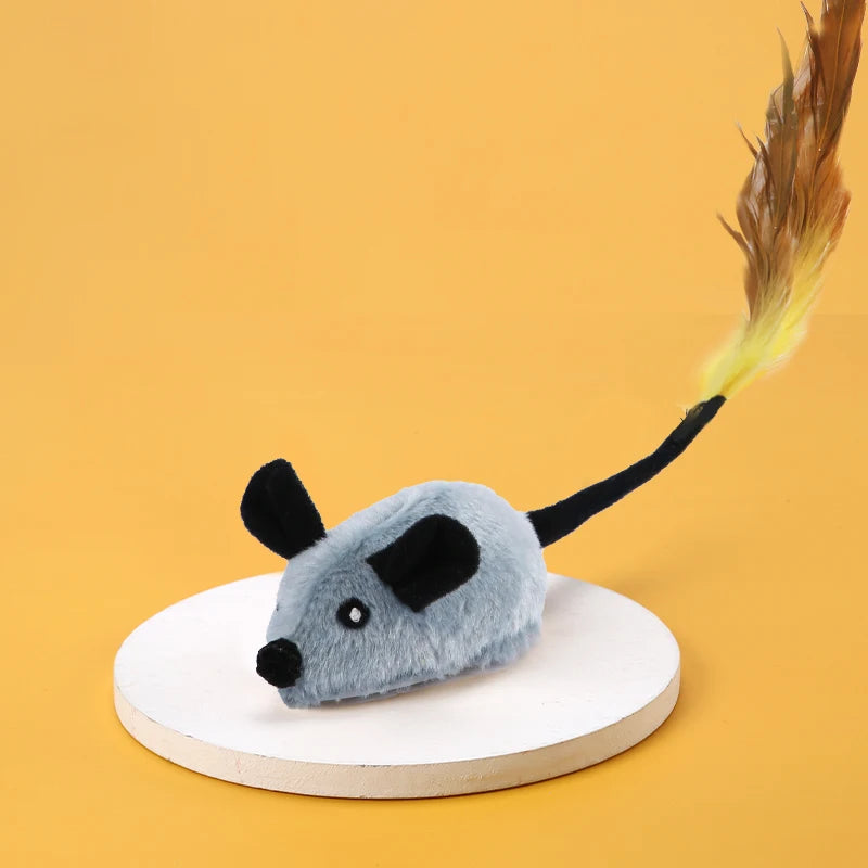 Interaktives Katzenspielzeug, bewegende Maus / Minikauf.ch