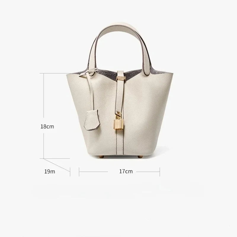 Leder Damen Handtasche / Minikauf.ch