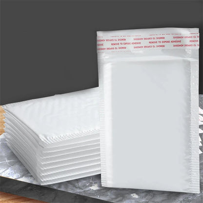 100 Stück Luftpolstertaschen Weiss / Minikauf.ch