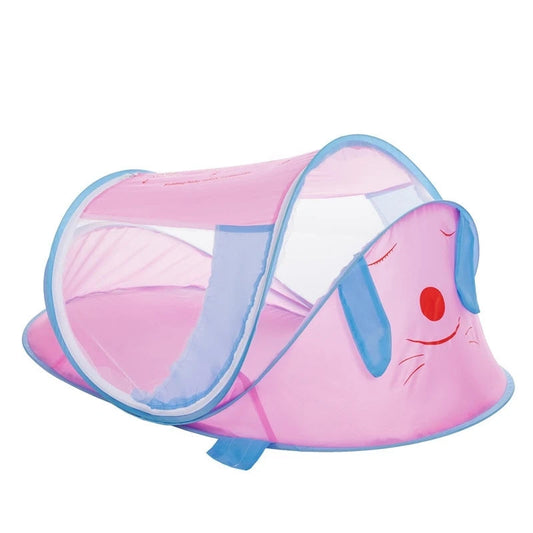 Wurf-Moskitonetz Baby Pop-Up Jurte, Pink / Minikauf.ch