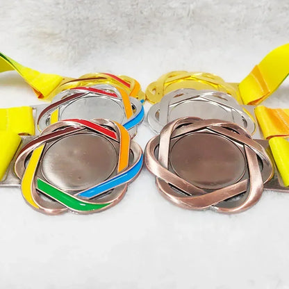 Personalisierte Sportmedaillen mit Logo – Gold Silber Bronze / Minikauf.ch