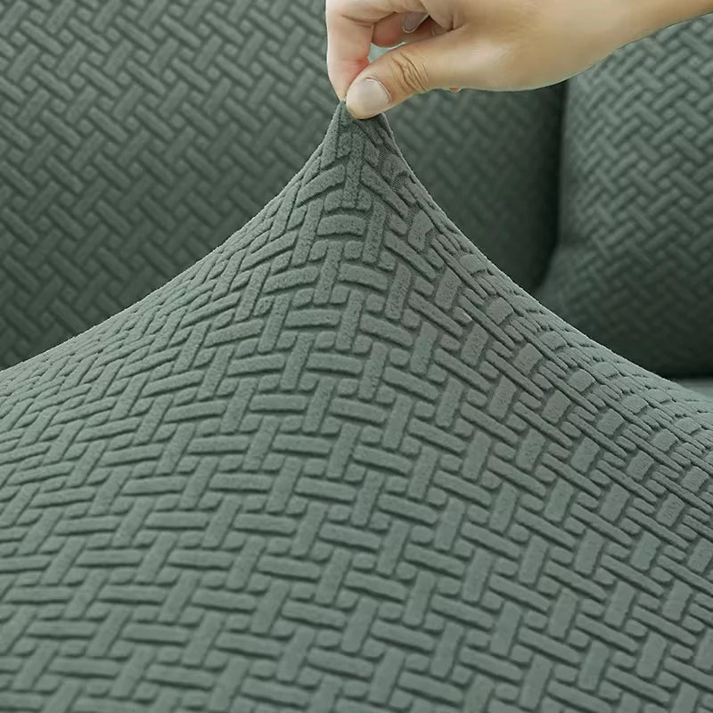 Stretch Jacquard Sofabezug - 1-5 Sitzer & Ecksofa / Minikauf.ch