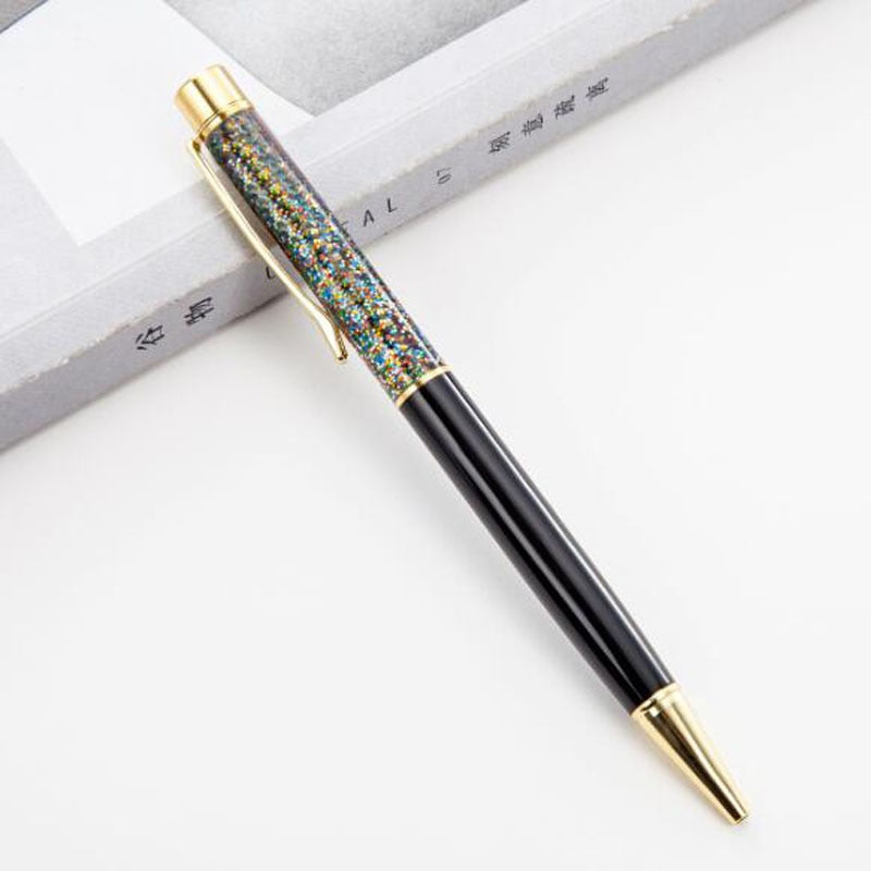 Kugelschreiber graviert mit Text, schwarz / Minikauf.ch