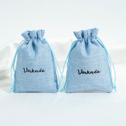 100 Stück Jute Geschenkbeutel mit Logo personalisierbar / Minikauf.ch