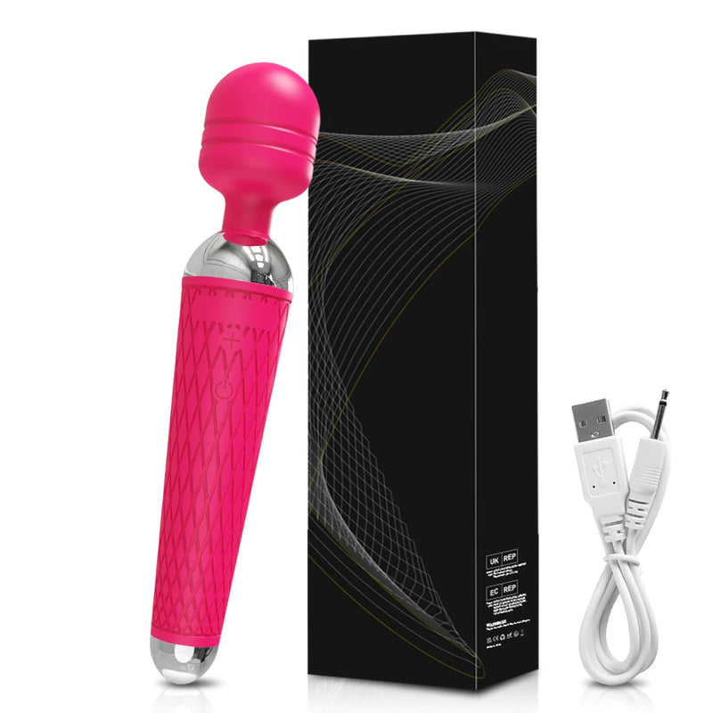 Klitoris Vibrator Zauberstab, Sexspielzeug für Frauen, rot / Minikauf.ch