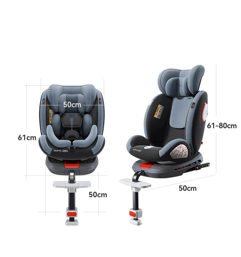 ISOFIX Autokindersitz, 360° drehbar / Minikauf.ch
