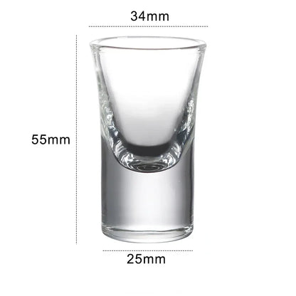 6er Set Schnapsgläser 15ml, Grössenangaben / Minikauf.ch