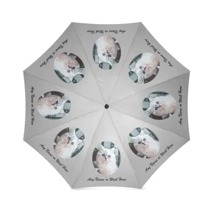Personalisierter Regenschirm mit Foto – Faltbar, Regen & Sonnenschutz / Minikauf.ch