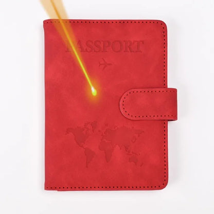 Personalized Passport Holder with Name & RFID Protection
