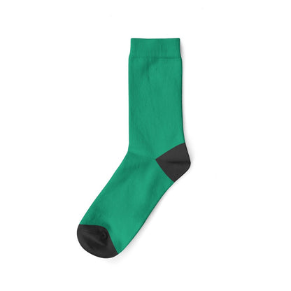 Socken mit personalisiertem Foto, dunkelgrün / Minikauf.ch