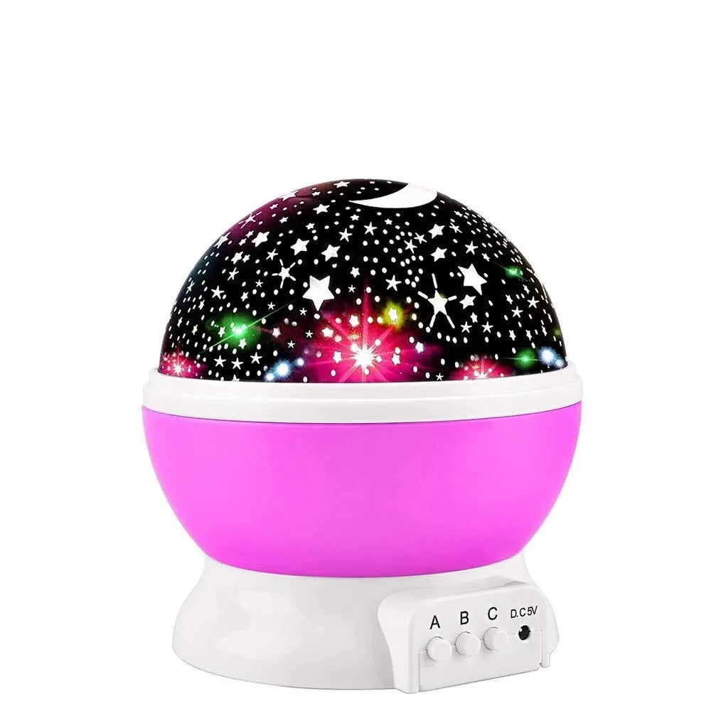 LED Sternenhimmel Nachtlicht Projektor, Pink / Minikauf.ch