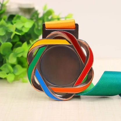 Personalisierte Sportmedaillen mit Logo – Gold Silber Bronze / Minikauf.ch