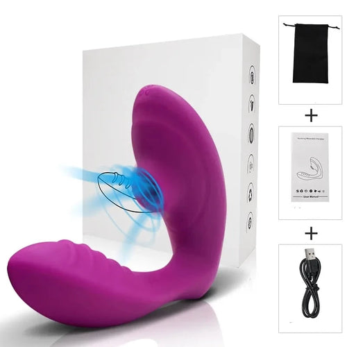 Klitorisstimulator mit Saugfunktion Vibrator, lila / Minikauf.ch