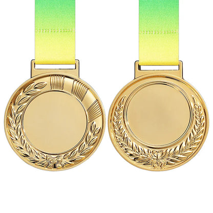 10Stk. Personalisierte Sportmedaillen mit Logo – Gold Silber Bronze / Minikauf.ch