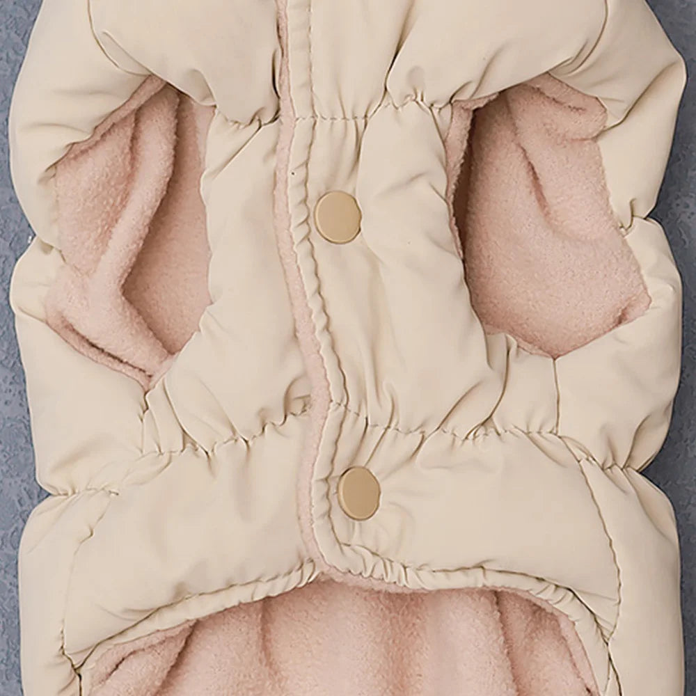 Warme Hundejacke – Gepolstert & Winddicht / Minikauf.ch