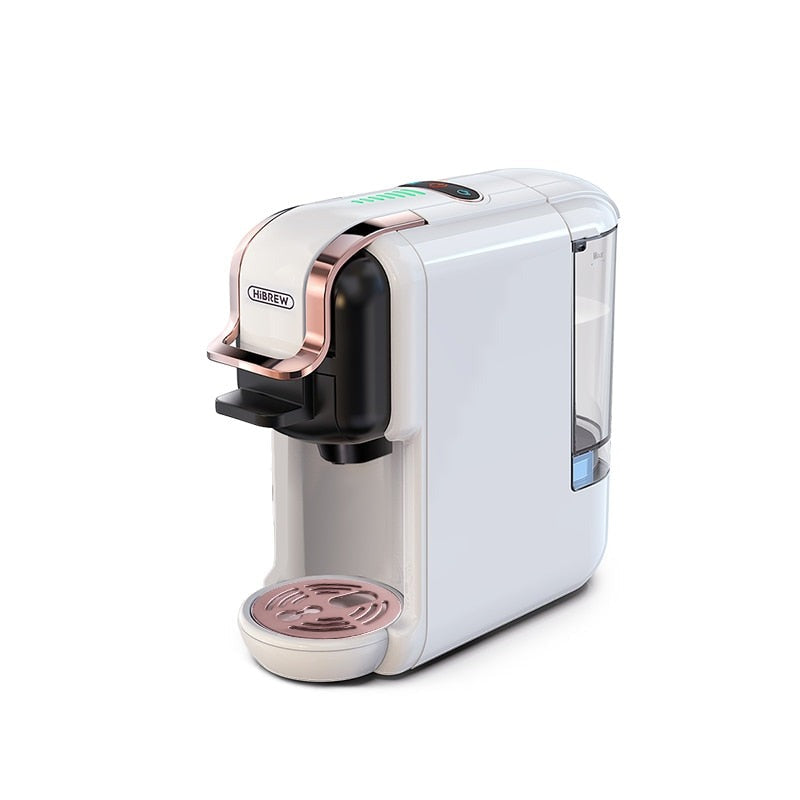 Kapsel Kaffee- & Espressomaschine *HiBREW*, Weiss / Minikauf.ch