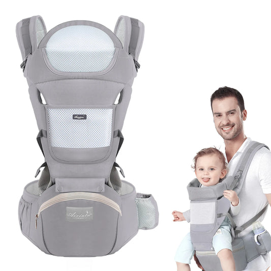 Ergonomische Babytrage mit Hüftsitz / Minikauf.ch