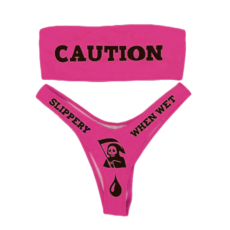 Lustiger Bikini *CAUTION*, Pink / Minikauf.ch