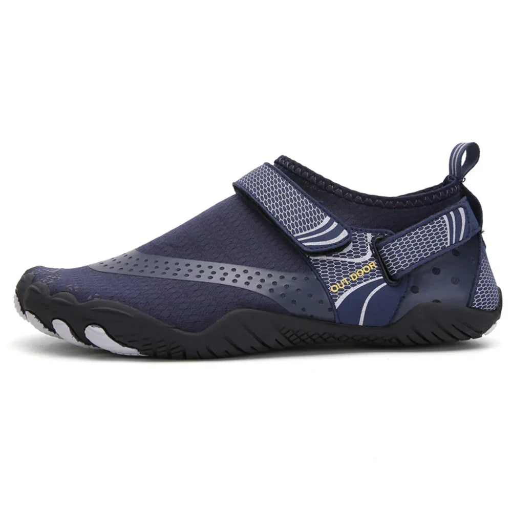 Rutschfeste Barfuss Wasserschuhe, dunkelblau / Minikauf.ch