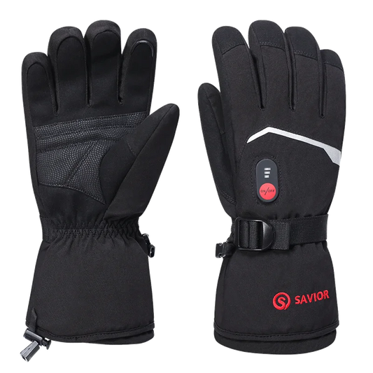 Beheizbare Handschuhe mit Akku, schwarz / Minikauf.ch